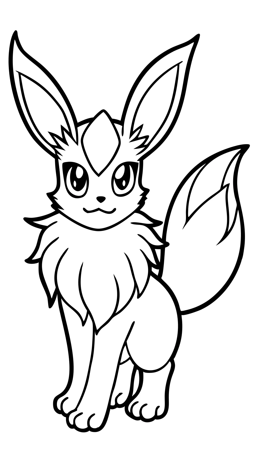 pokemon coloring pages eevee evolutions